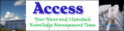 Access - Clean Technologies, Nanoscale Materials and Nanotechnology Funding and Consulting